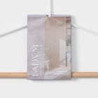 Плечики - вешалка для одежды LaDо́m Laconique, 42,5×19,5×1 см, цвет белый - Фото 8