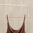 Плечики - вешалка для одежды LaDо́m Laconique, 42.5×19.5×1 см, белые - Фото 2