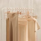 Плечики - вешалка для одежды LaDо́m Laconique, 42,5×19,5×1 см, цвет белый - Фото 5