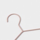 Плечики - вешалка для одежды LaDо́m Laconique, 41.5×22.5×1 см, розовые - Фото 4