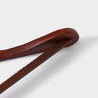 Плечики - вешалка для одежды LaDо́m Bois, 45×25.5×5.5 см, с перекладиной, широкие плечики, дерево - Фото 6