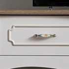 Ручка-скоба CAPPIO ROSE Ceramics, м/о 96 мм, цвет бронза - Фото 7