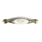 Ручка скоба WHEAT CAPPIO Ceramics, 96 мм, цвет бронза - Фото 3