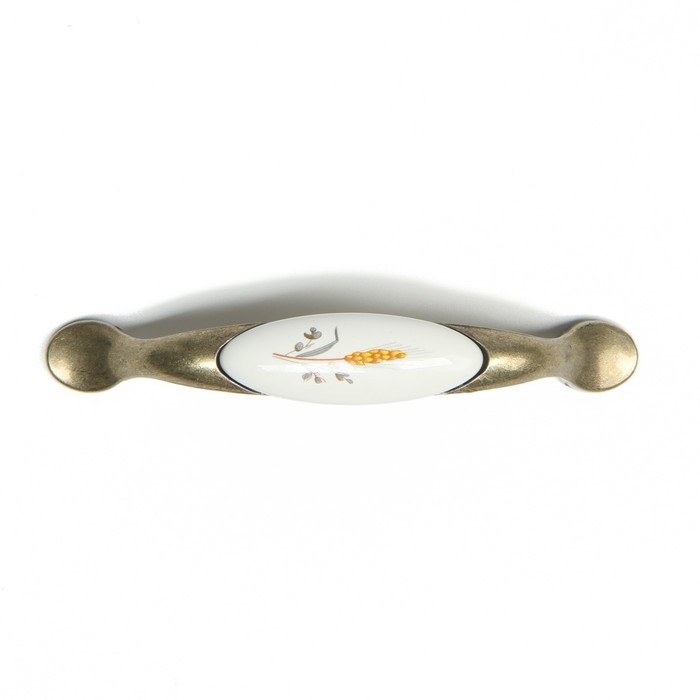 Ручка скоба WHEAT CAPPIO Ceramics, 96 мм, цвет бронза