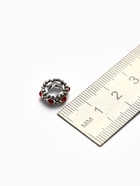 Разделитель «Сияние», цвет красный в серебре 9802934