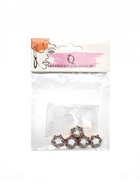 Разделитель «Сияние», цвет красный в серебре 9802934