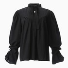 Блузка женская MINAKU: Enjoy цвет черный, р-р 42 - Фото 7