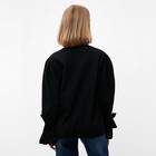 Блузка женская MINAKU: Enjoy цвет черный, р-р 46 - Фото 7