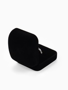 Футляр под кольцо, серьги «Квадро», бархатный, 5.5×5 см, чёрный - Фото 3