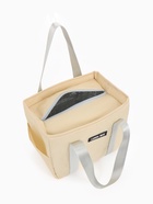 Сумка термо Одноцвет 6,4л, 23*14*20, отдел на молнии, 2 н/кармана, беж - фото 809226381