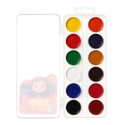 Акварель 12 цветов Мульти-Пульти «Чебурашка», медовая, без кисти, пластик, европодвес - Фото 3