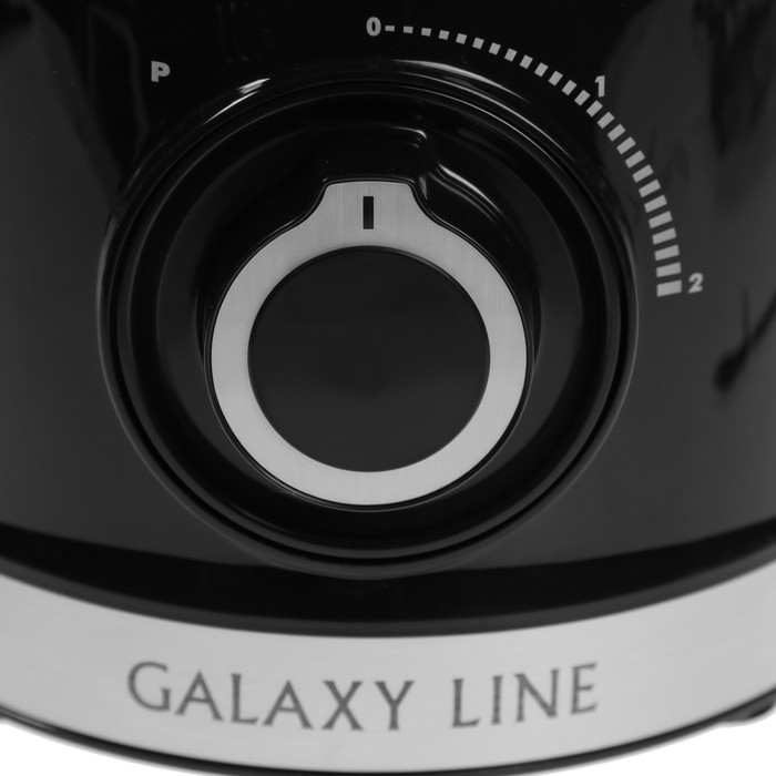 Кухонный комбайн Galaxy LINE GL 2307, 1000 Вт, 1.5 л, 2 скорости, импульсный режим, чёрный - фото 51341580