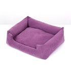 Лежанка-диван, 45 х 35 х 11 см, фиолетовая - Фото 3