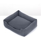 Лежанка-диван, 45 х 35 х 11 см, серая - фото 6996180