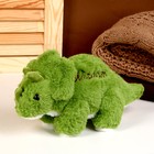 Мягкая игрушка «Динозавр», 23 см, цвет зелёный - фото 319630901