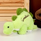 Мягкая игрушка «Динозавр», 30 см, цвет зелёный - фото 319630909