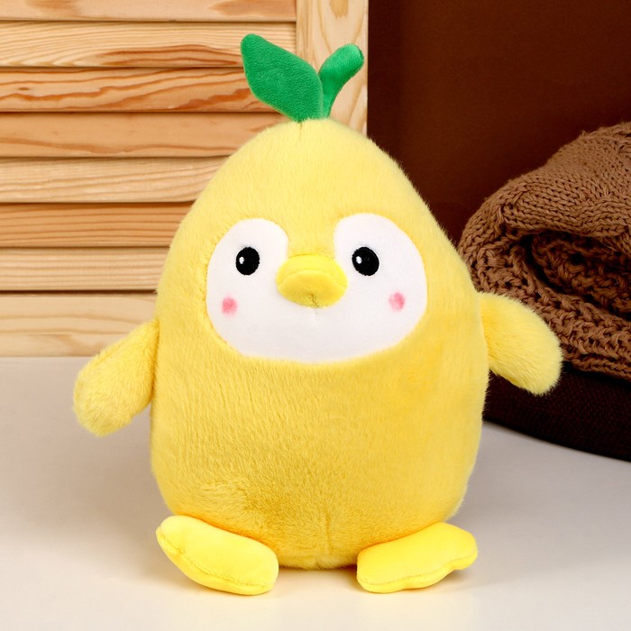 Мягкая игрушка «Пингвин», 22 см, цвет жёлтый - Фото 1