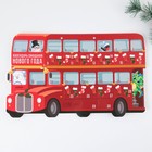 Адвент-календарь новогодний «Автобус», 29,7 х 42 см - фото 10670652