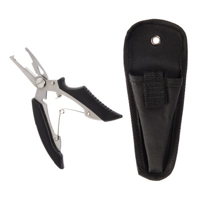 Мультитул 3в1 рыболовный, черный 13 см