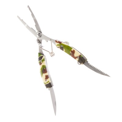 Мультитул 5в1 рыболовный, камуфляж 16 см