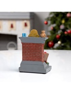 Светодиодная фигура «Камин» 13×9×6 см, полистоун, батарейки АААх2 (не в комплекте), свечение тёплое белое 9618257