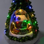 Светодиодная фигура «Новогодняя ёлка» 13 × 23 × 13 см, полистоун, батарейки АААх2 (не в комплекте), свечение мульти - Фото 3