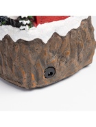 Светодиодная фигура «Поезд и Дед Мороз» 16×10×12 см, полистоун, от батареек АААх3, USB, свечение тёплое белое - Фото 8