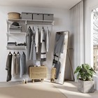 Гардеробная система "Готовое решение № 7" 160 х 35 х 96 см, белый - фото 24427413