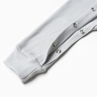 Комбинезон Крошка Я Baby Bunny, рост 62-68, серый - фото 24386293