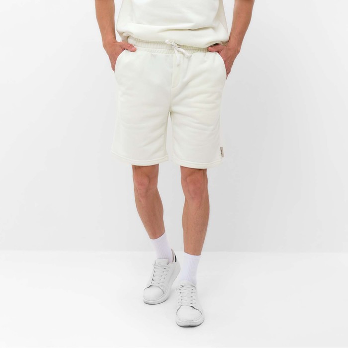 Шорты мужские MIST Men's casual, размер 52, цвет молочный - Фото 1