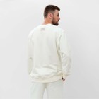 Толстовка мужская MIST Men's casual, размер 52, молочная - Фото 4