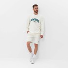 Толстовка мужская MIST Men's casual, размер 52, молочная - Фото 7