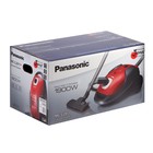 Пылесос PANASONIC MC-CJ911R, мешок, 1900 Вт, 6 л, красный - фото 57494