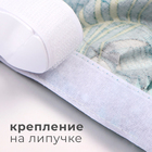 Штора для ванной «Папоротник», 160×48 см - фото 24200802