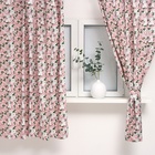 Шторы для кухни «Этель. Попугай» 149×180 см - 2 шт., подхваты - 2 шт.  (артикул 9596580)  большой выбор товаров оптом и в розницу по низким ценам с доставкой