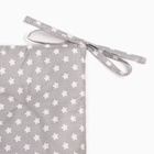 Подушка на стул «Этель. Звёзды», 42×42 см, серая 9596615