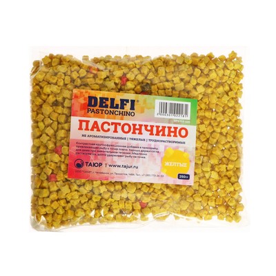 Пастончино DELFI Pastonchino, неизированные, быстротонущие, желтые, 250 г