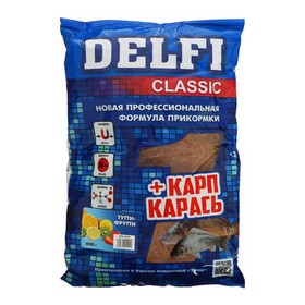 Прикормка DELFI Classic, карп-карась, тутти-фрутти, 800 г 9816618