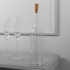 УЦЕНКА Гирлянда «Нить» 1 м роса с пробкой, IP20, серебристая нить, 10 LED, от батареек LR44×3, свечение тёплое белое - Фото 2