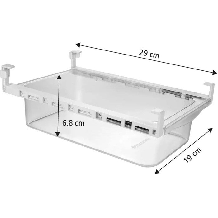 Органайзер подвесной FlexiSPACE, для холодильника, 29x19 см, глубокий - фото 1888661027