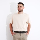 Ремень мужской, ширина 4 см, винт, пряжка металл, цвет серый - фото 22386245