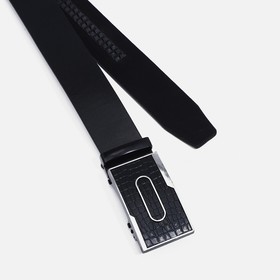 

Ремень мужской, ширина 4 см, автомат, пряжка металл, цвет чёрный