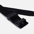 Ремень мужской, ширина 4 см, автомат, пряжка металл, цвет чёрный - фото 22386424