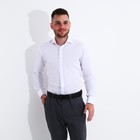 Ремень мужской, ширина 4 см, автомат, пряжка металл, цвет чёрный - фото 22386429