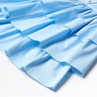 Платье для девочки MINAKU: Cotton collection цвет голубой, р-р 128 9783688 - фото 10673380