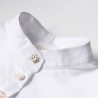 Платье для девочки MINAKU: Cotton collection цвет белый, р-р 122 - Фото 8