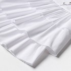 Платье для девочки MINAKU: Cotton collection цвет белый, р-р 134 - Фото 10