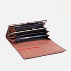 Кошелёк женский на магнитах, цвет пудровый - фото 22386907