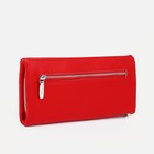 Кошелёк женский на молнии, цвет красный - фото 22387050