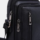 Сумка мужская, цвет чёрный - фото 22387149